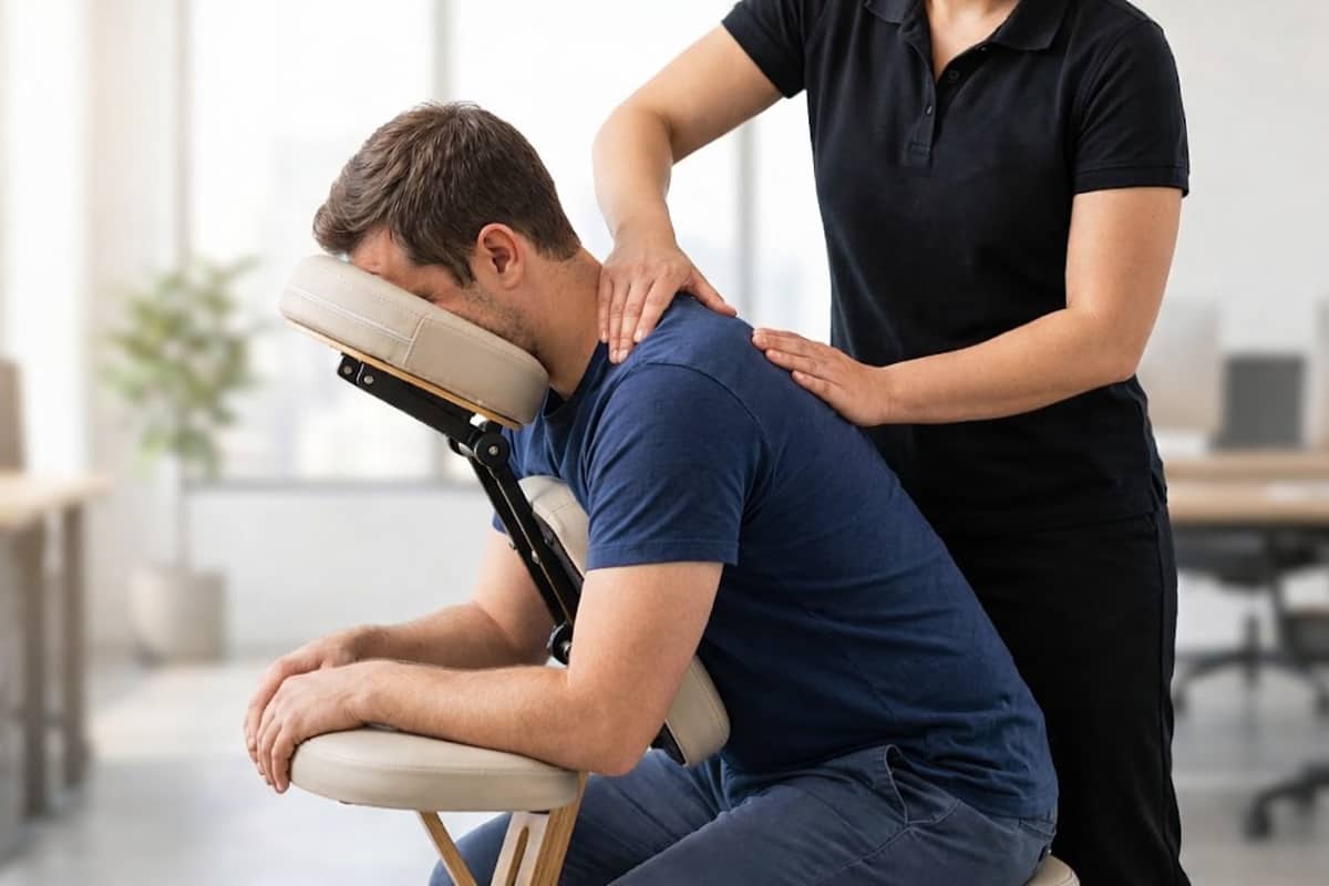 Massage amma assis en entreprise Emmabella